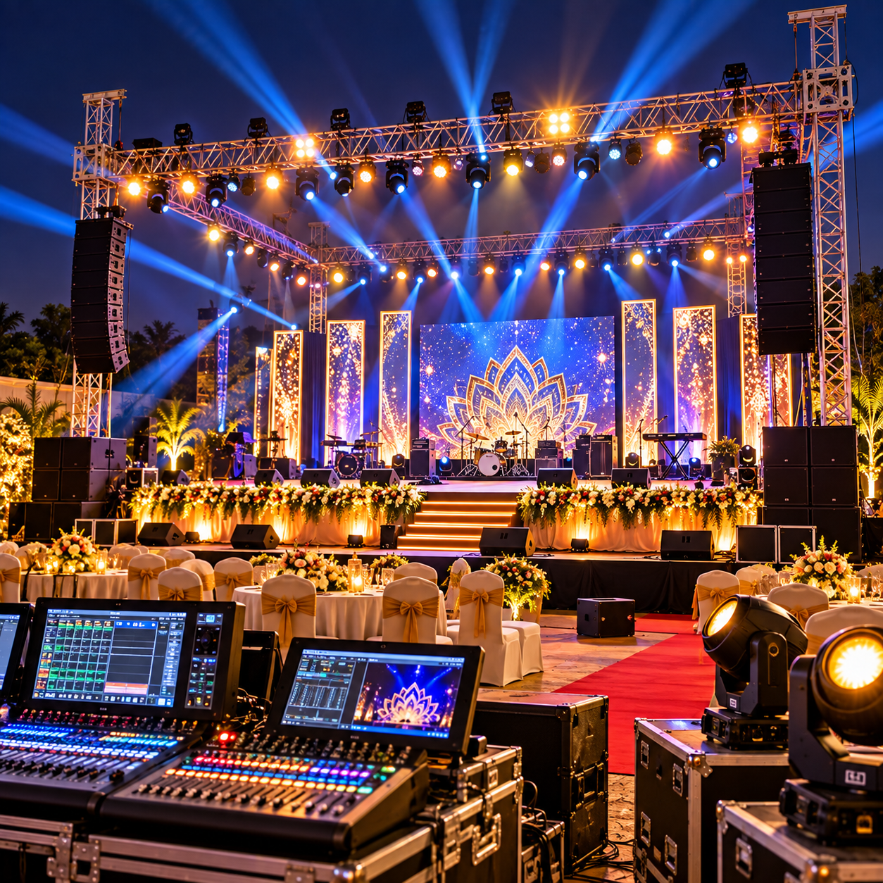 Lighting, Sound & Stage