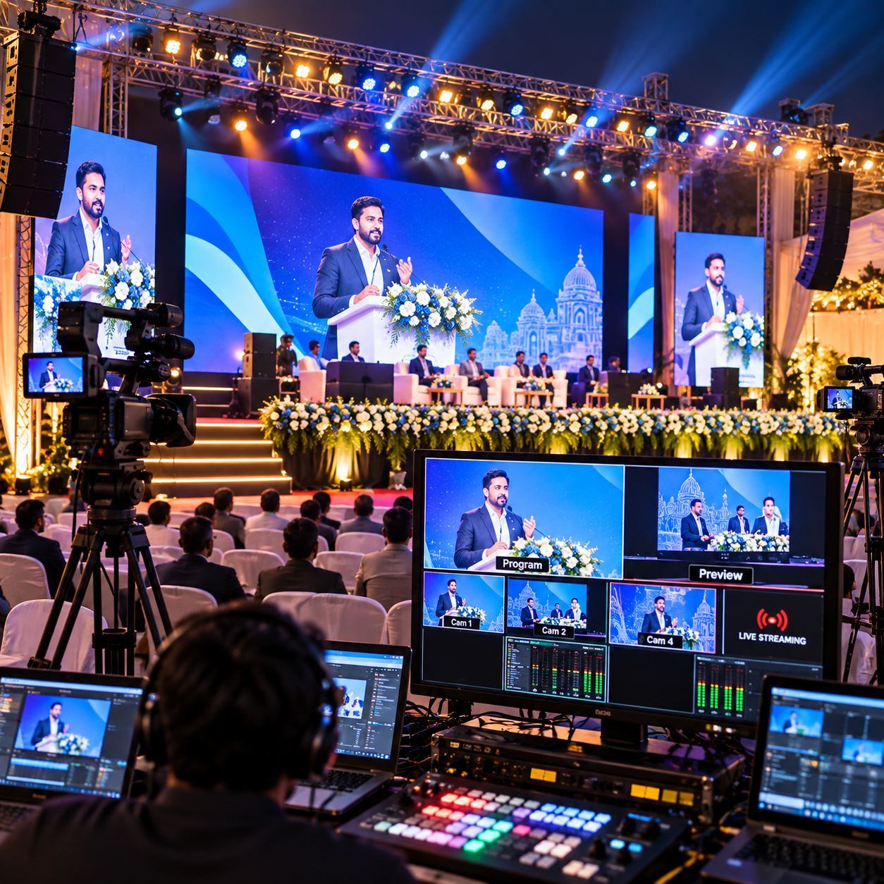 LED Walls, AV & Live Streaming